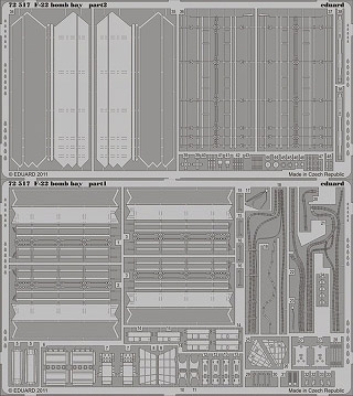 【新製品】[8591437725175] 72517)F-22 ラプター ミサイル格納庫