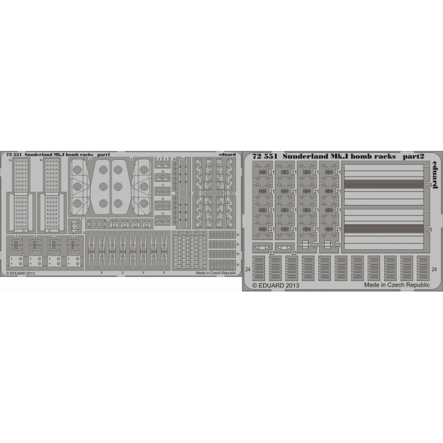 【新製品】[8591437725519] 72551)サンダーランド Mk.I 爆弾ラック