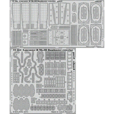 【新製品】[8591437725649] 72564)アブロ ランカスター B.Mk.III ダムバスターズ 外装