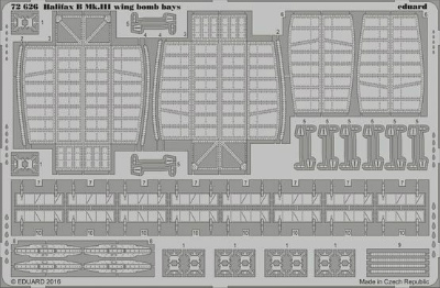 【新製品】72626)ハンドレページ ハリファックス B Mk.III 翼内爆弾倉