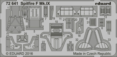 【新製品】72641)スーパーマリン スピットファイア F Mk.IX