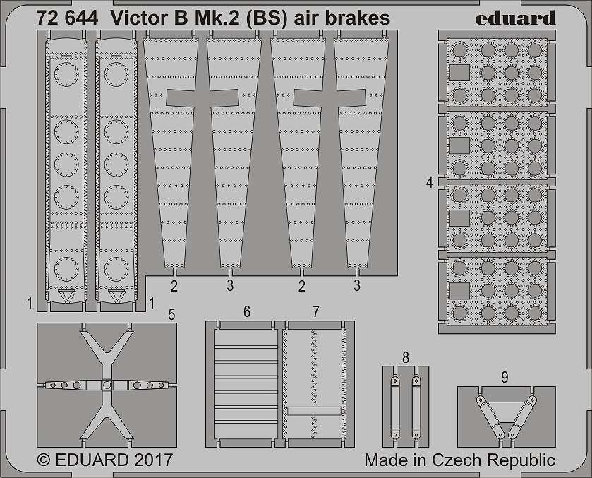 【新製品】72644)ハンドレページ ヴィクター B Mk.2(BS) エアブレーキ
