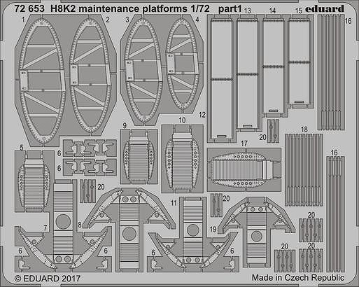 【新製品】72653)川西 H8K2 二式飛行艇一二型 メンテナンスプラットフォーム