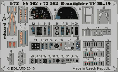 【新製品】73562)塗装済 ブリストル ボーファイター TF Mk.10