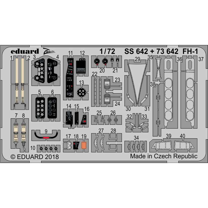 【新製品】73642 塗装済 マクドネル FH-1 ファントム