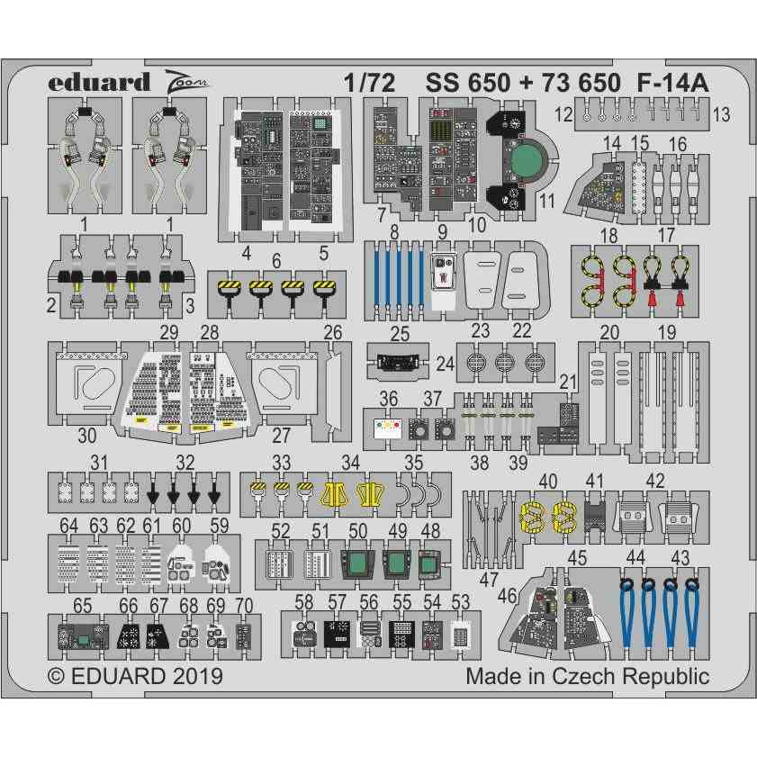 【新製品】73650 塗装済 F-14A トムキャット