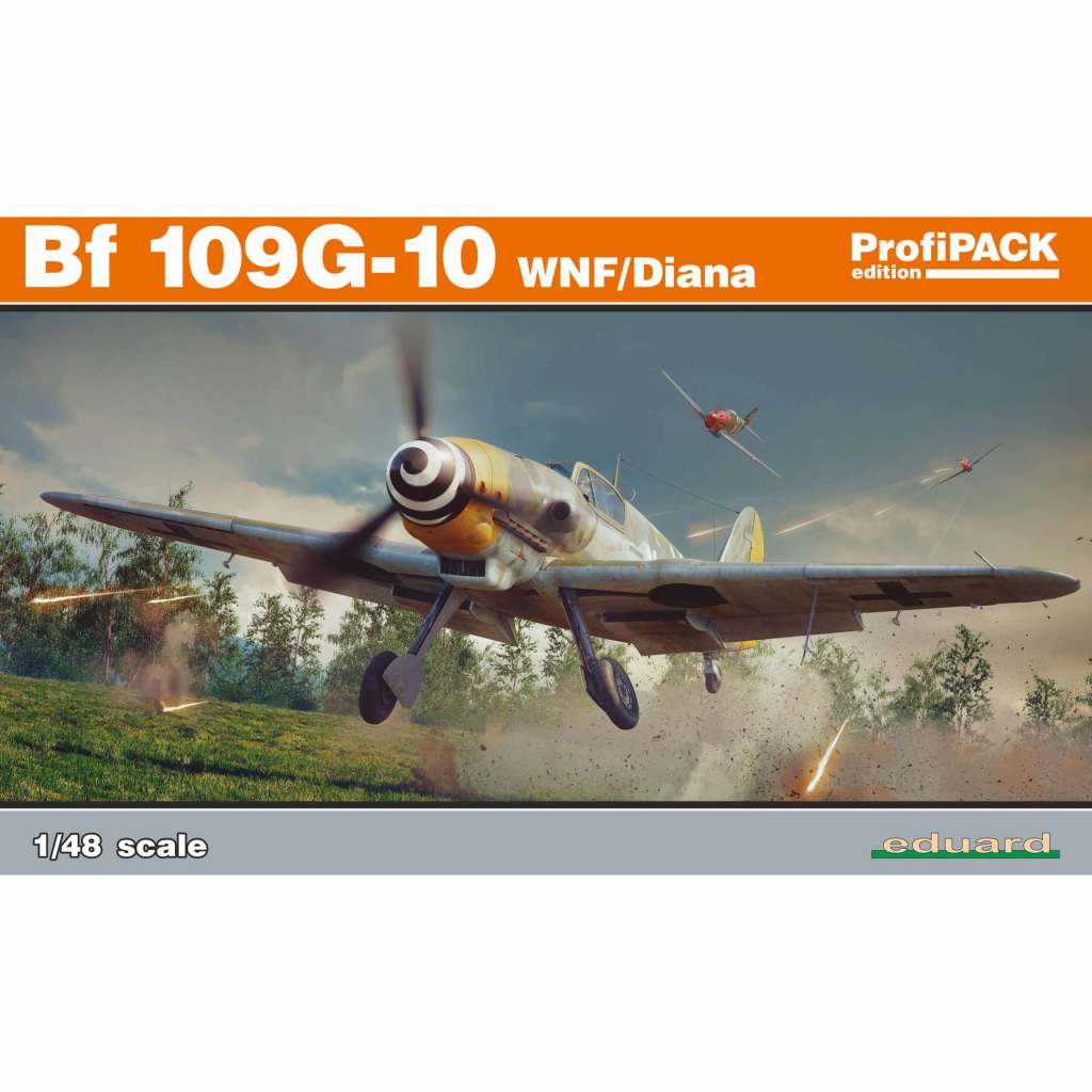 【新製品】82161 メッサーシュミット Bf109G-10 WNF/ダイアナ プロフィパック