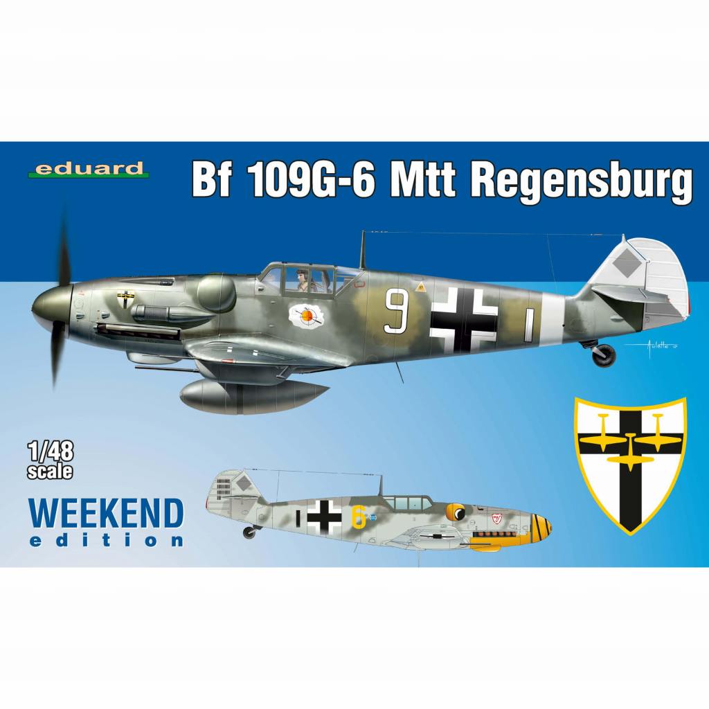 【新製品】84143)メッサーシュミット Bf109G-6 MTT レーゲンスブルク工場生産型 ウィークエンドエディション