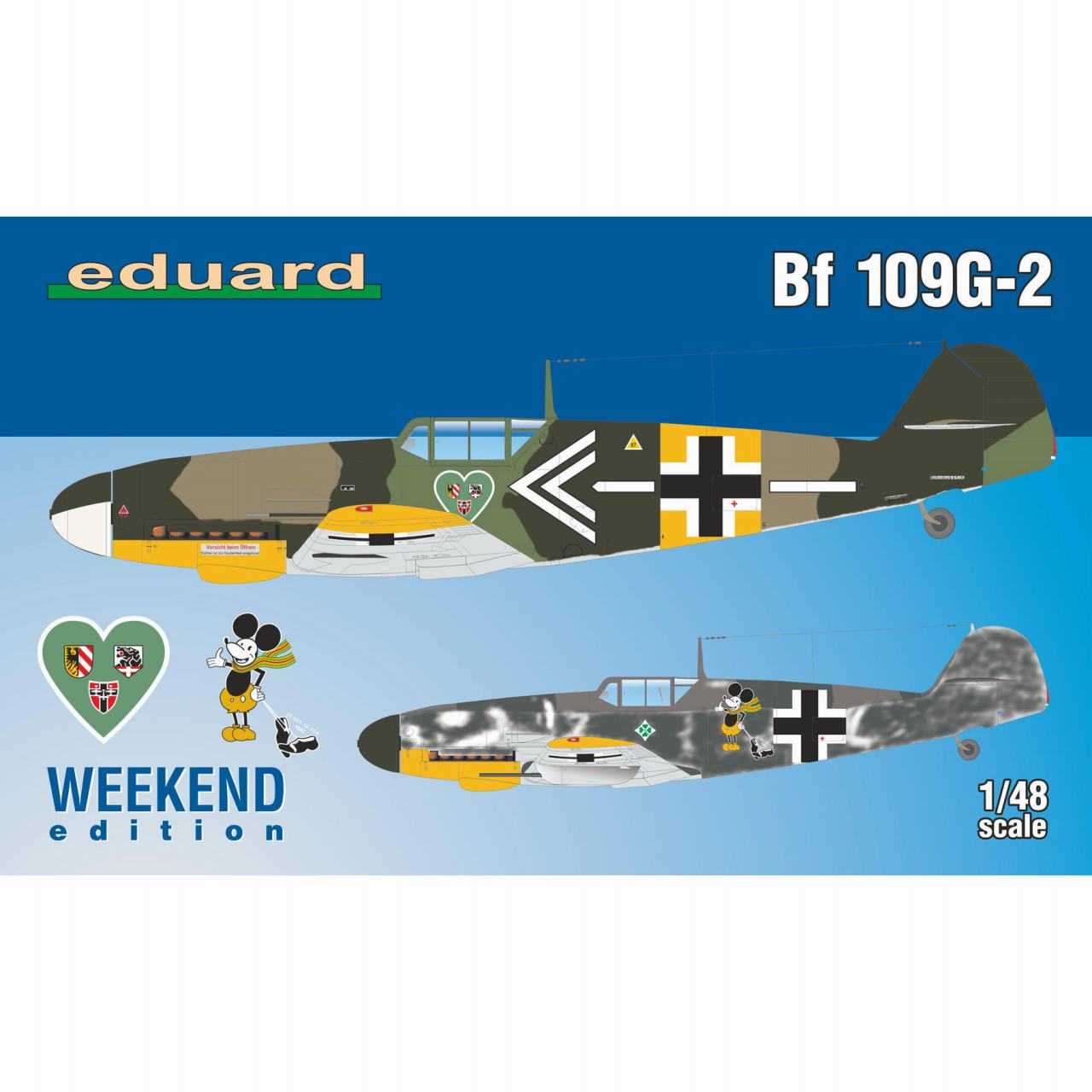 【新製品】84148 メッサーシュミット Bf109G-2 ウィークエンドエディション