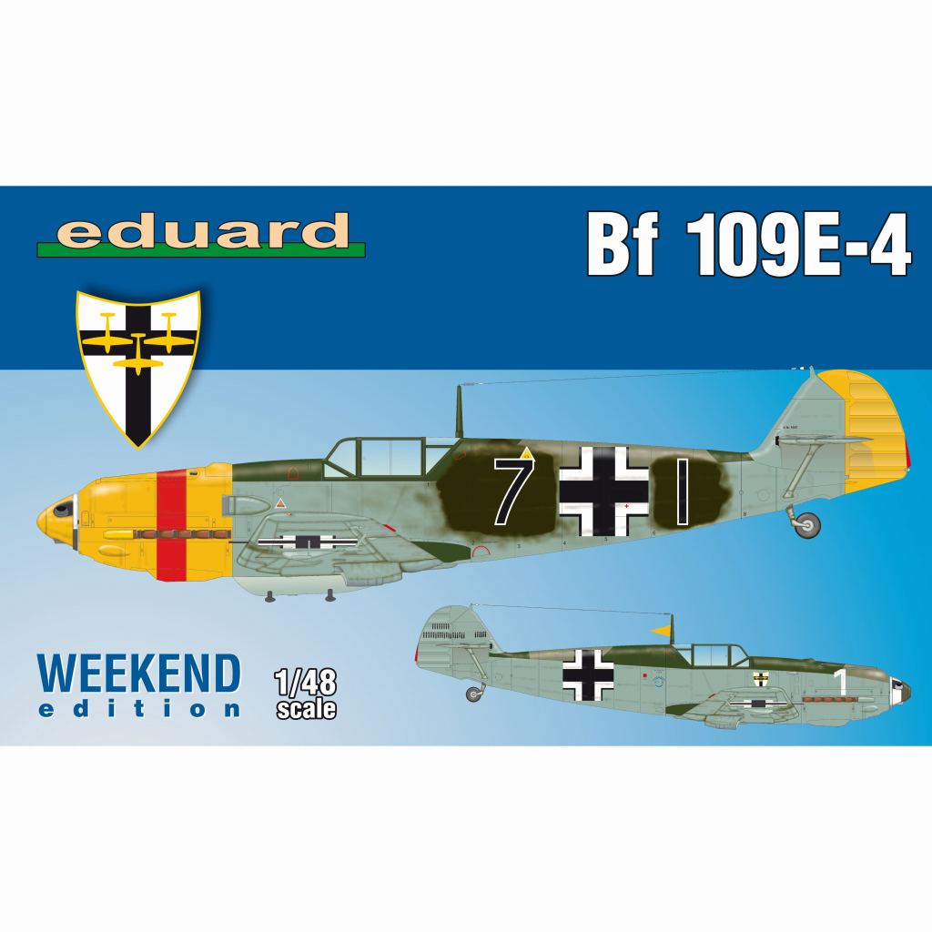 【新製品】84153 メッサーシュミット Bf109E-4 ウィークエンドエデョション