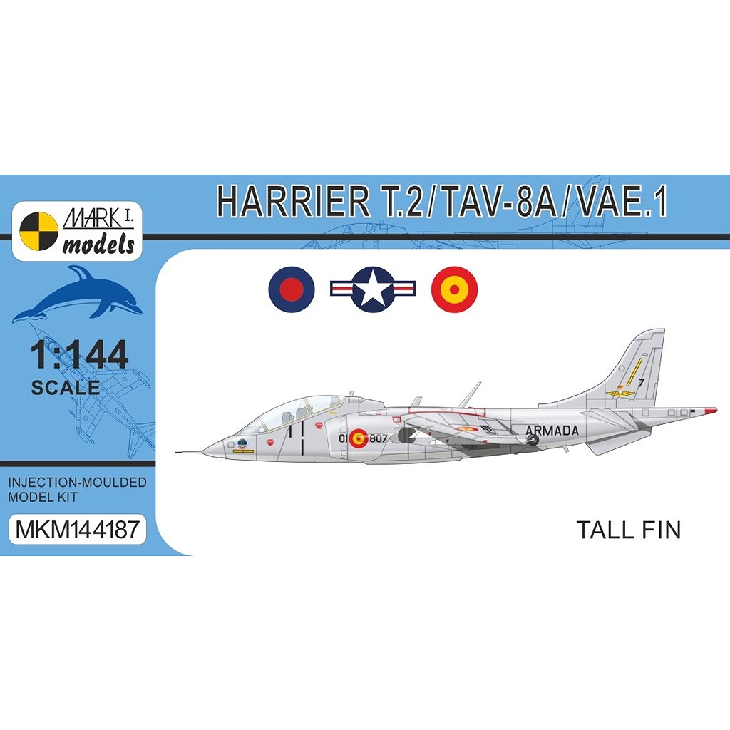 【新製品】MKM144187 1/144 ハリアー T.2/TAV-8A/ VAE.1