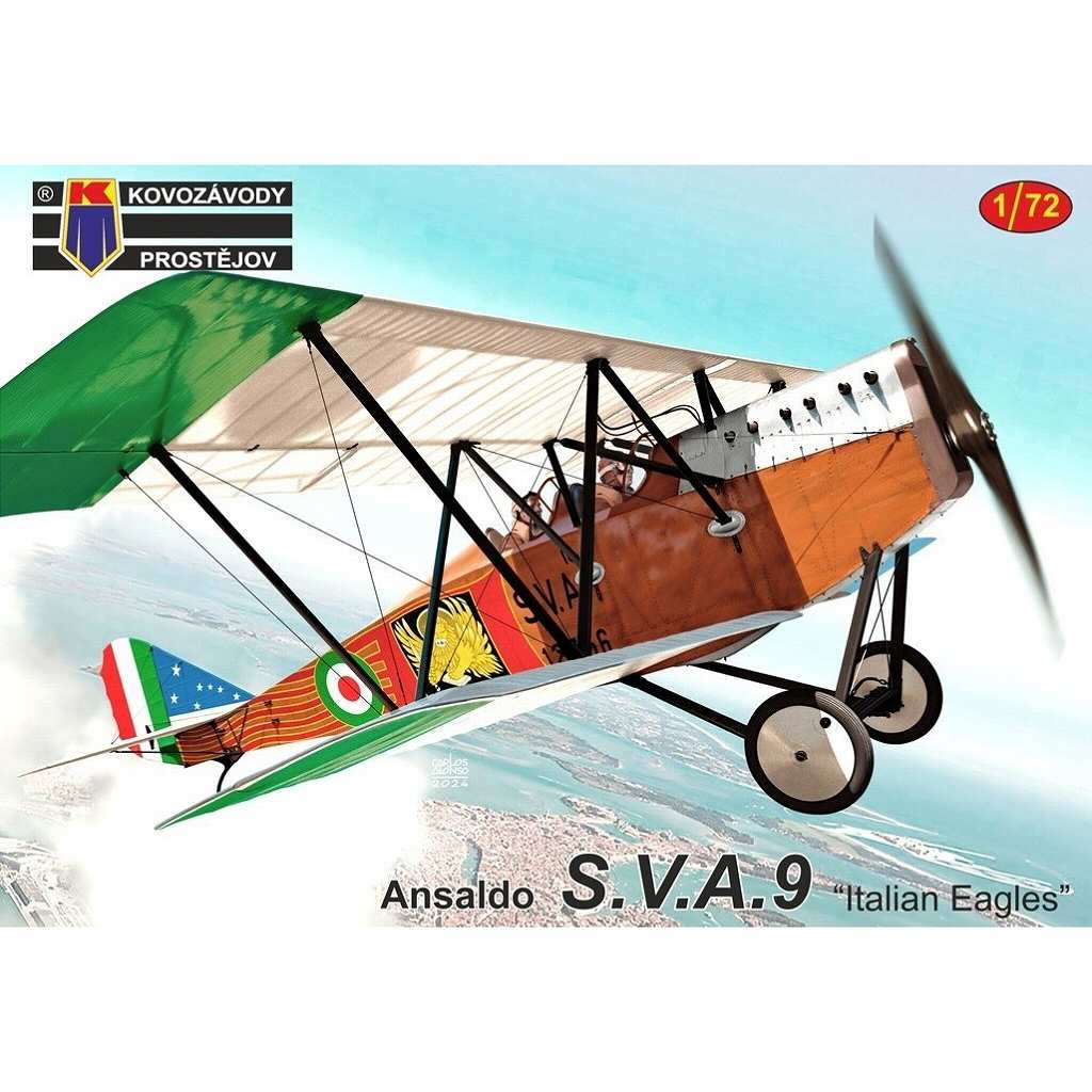 【新製品】KPM0445 1/72 アンサルド S.V.A.9 ｢イタリア｣