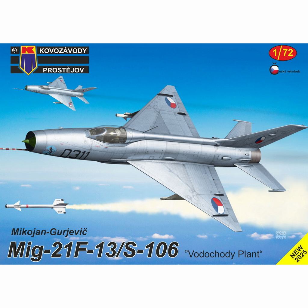 【新製品】KPM0502 1/72 MiG-21F-13/アエロ S-106 