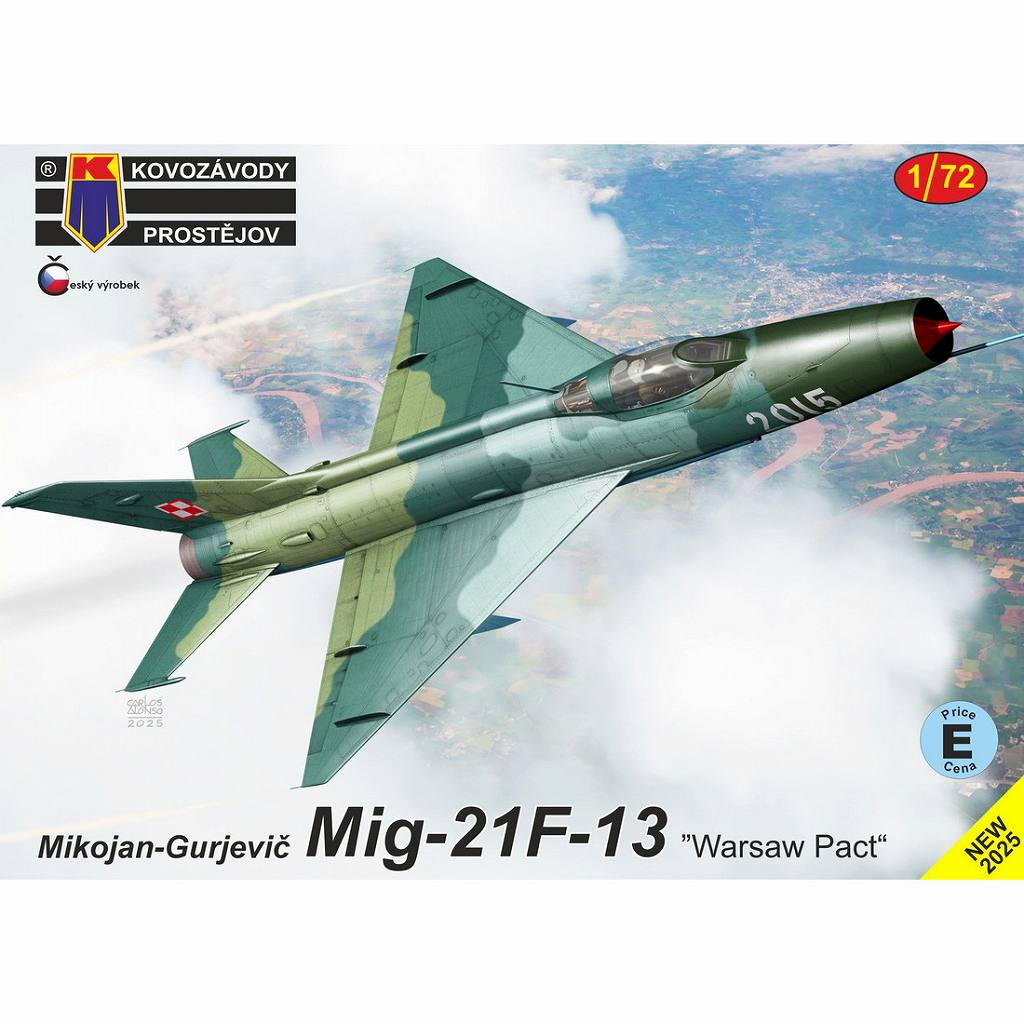 【新製品】KPM0503 1/72 MiG-21F-13 
