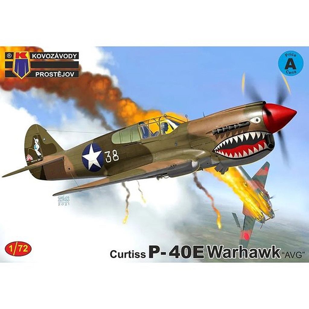 【新製品】KPM0509 1/72 P-40E ウォーホーク 