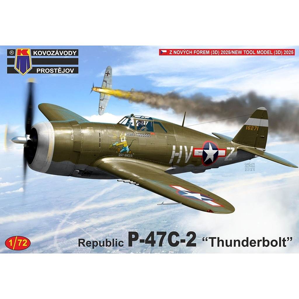 【新製品】KPM0512 1/72 P-47C-2 サンダーボルト