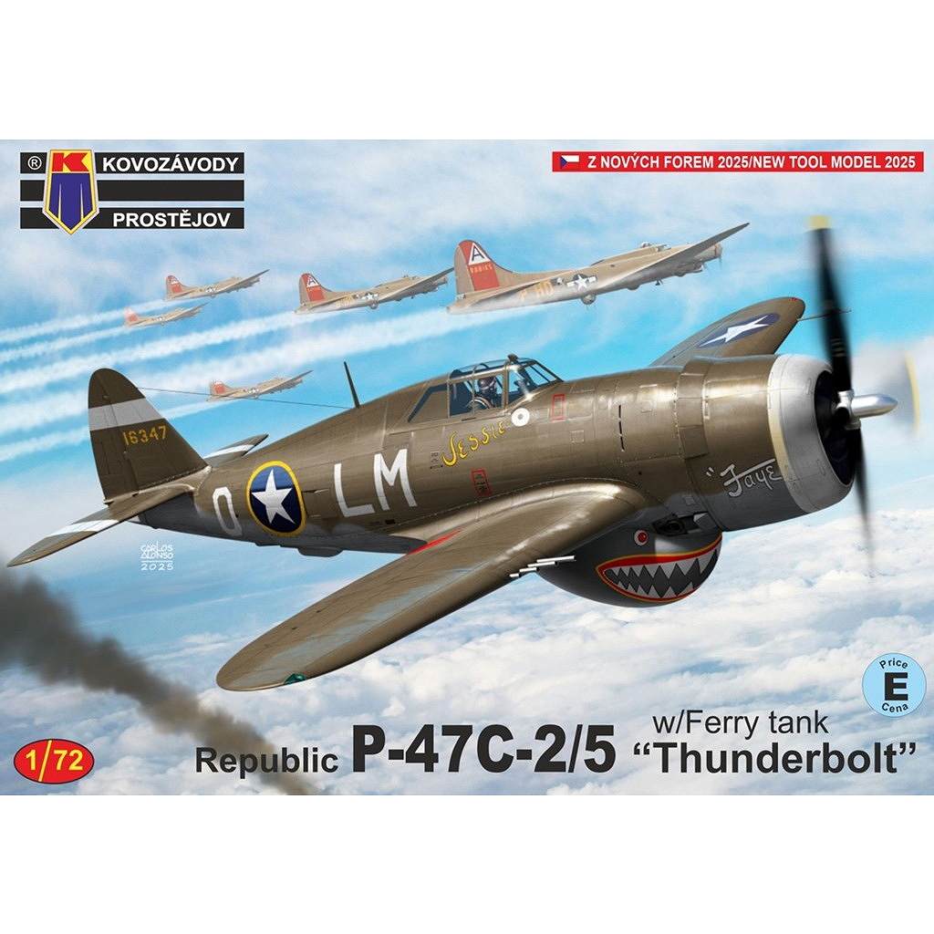 【新製品】KPM0515 1/72 P-47C-2/5 サンダーボルト w/フェリータンク