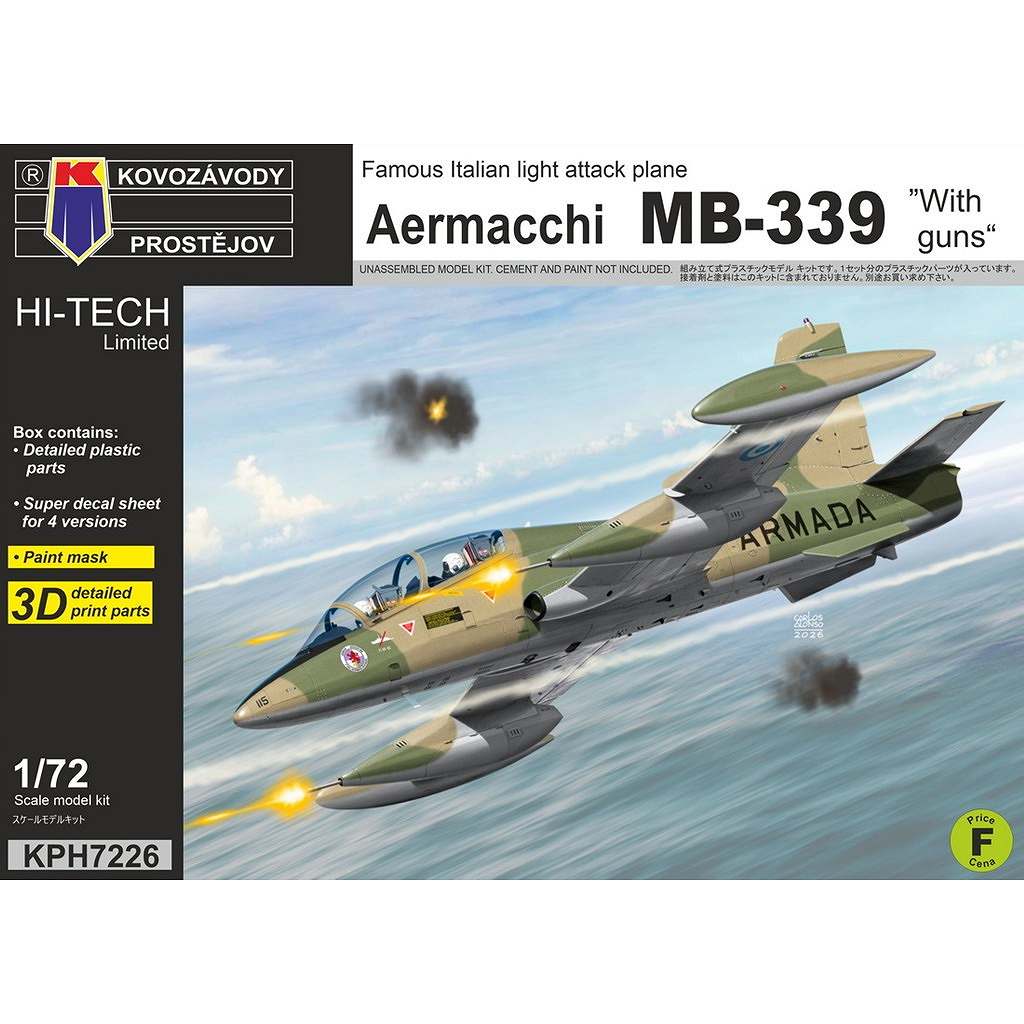 【新製品】KPH7226 1/72 アエルマッキ MB-339