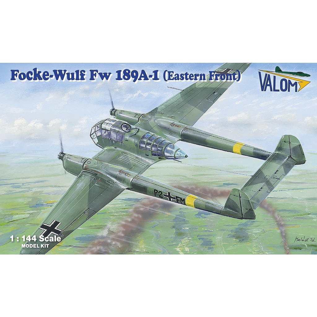 【新製品】14444 1/144 フォッケウルフ Fw189A-1 ウーフー　東部戦線