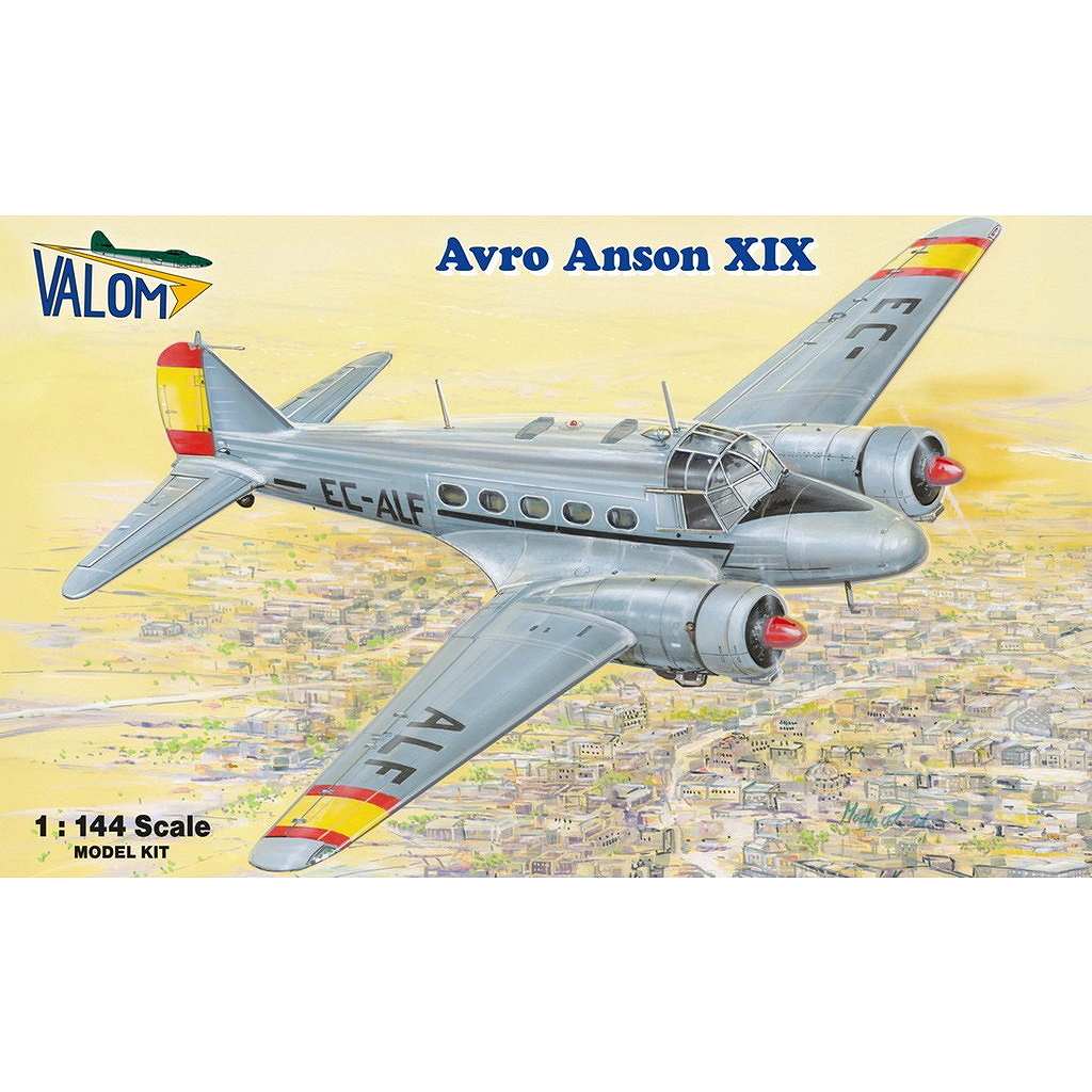 【新製品】14450 1/144 アブロ アンソン XIX民間機