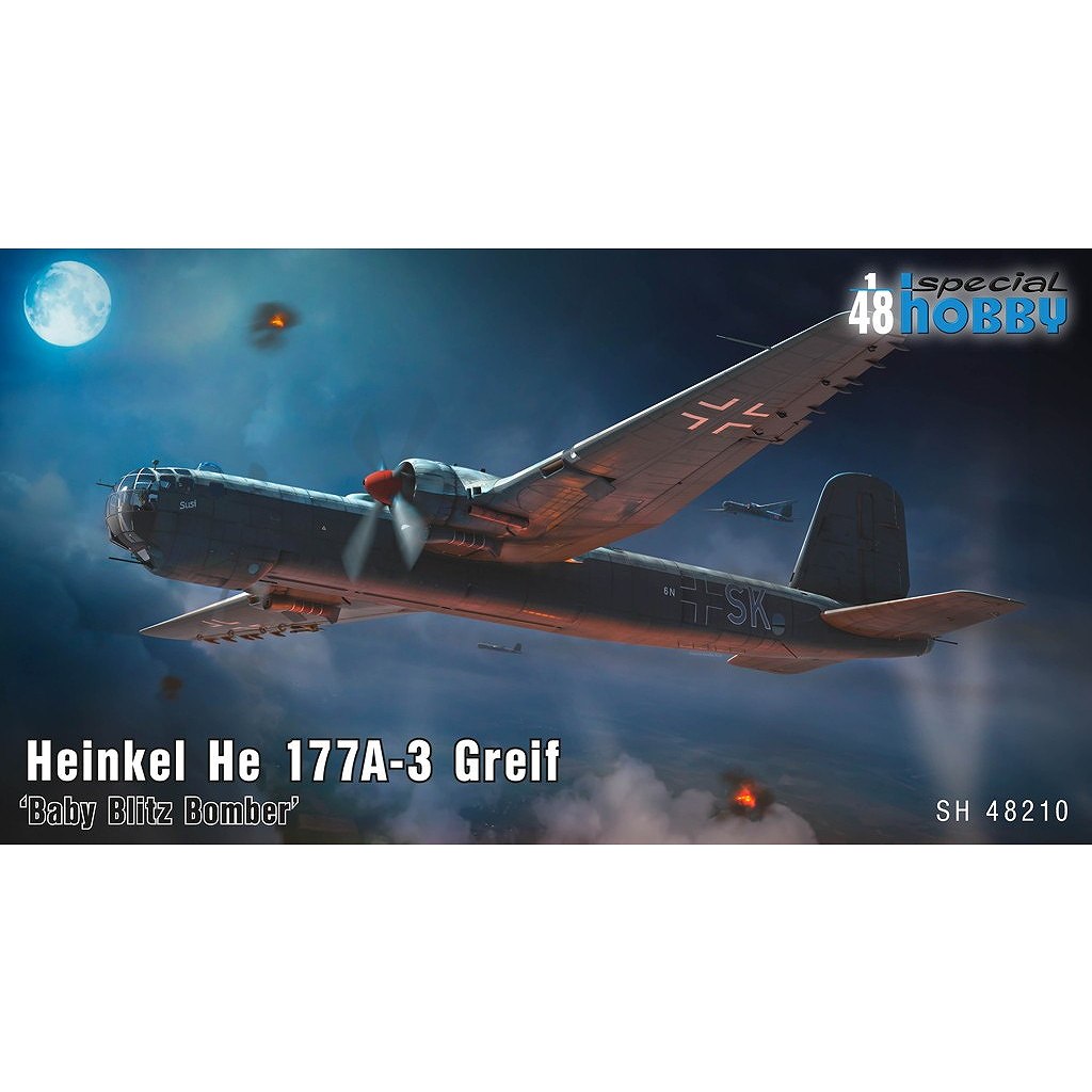 【新製品】SH48210 1/48 ハインケル He177A-3 グライフ 