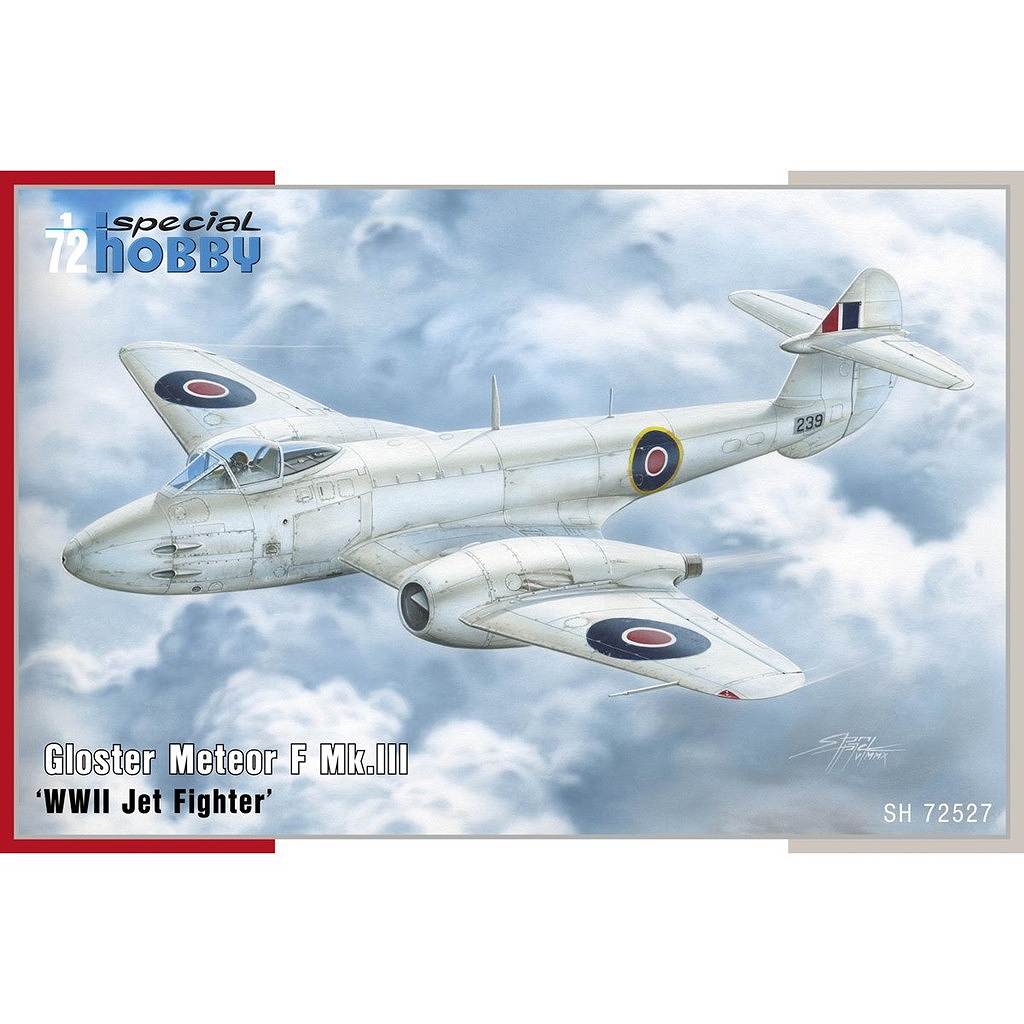 【新製品】72527 1/72 グロスター ミーティア F Mk.III 「WW.II ジェット戦闘機」