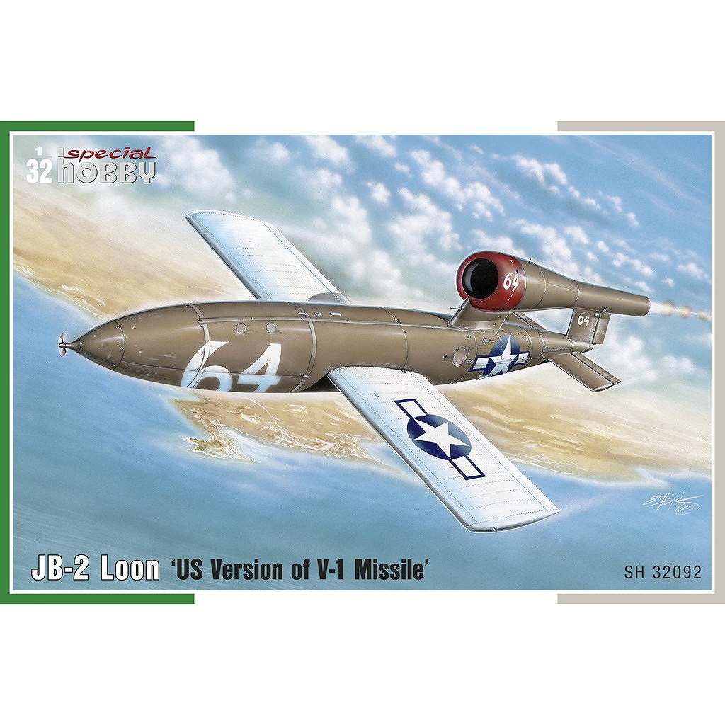 【新製品】SH32092 1/32 JB-2 ルーン 米軍初期巡航ミサイル