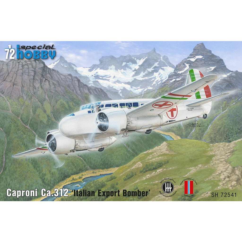 【新製品】SH72541 1/72 カプロ二 Ca.312 