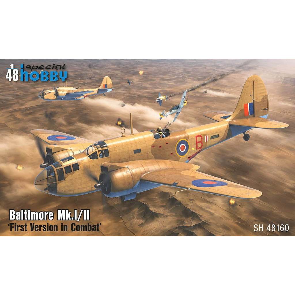 【新製品】SH48160 1/48 マーティン バルティモア Mk.I/II