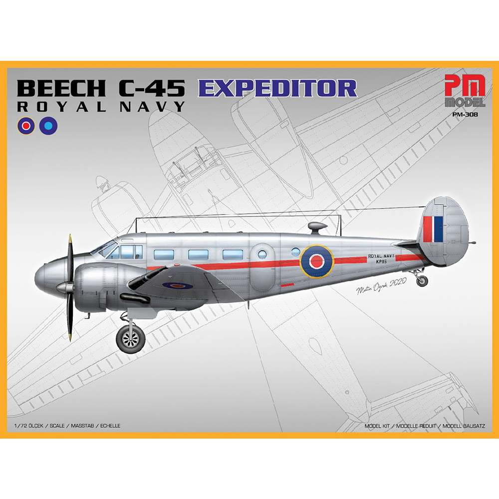 【新製品】PM-308 1/72 ビーチ C-45 エクスペディター ロイヤルネイビー