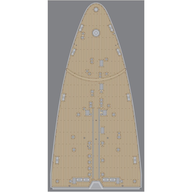 【新製品】[8806345681230] 35023WD1)戦艦 ローマ用 木製甲板 タイプ1