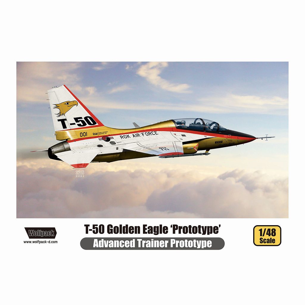 【新製品】WP14824 1/48 T-50 ゴールデンイーグルプロトタイプ (プレミアムエディションキット)
