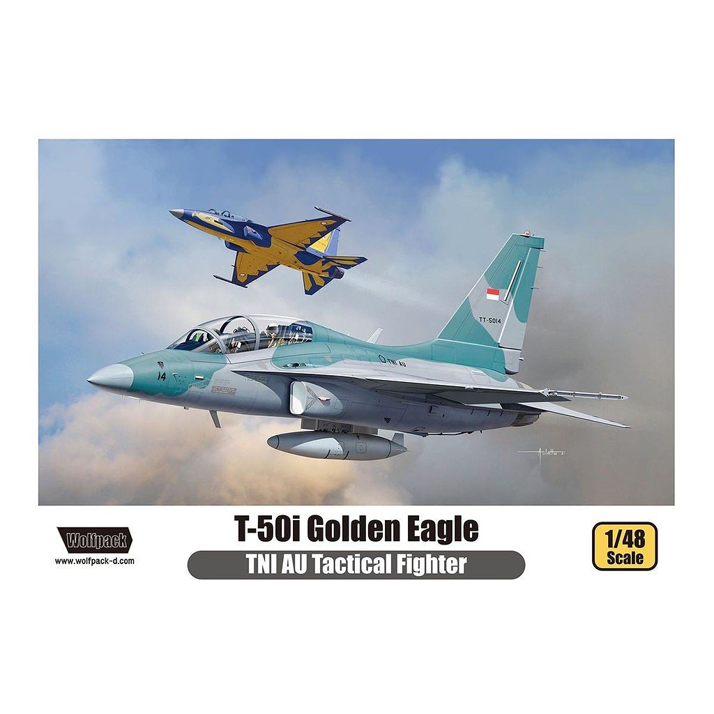 【新製品】WP14825 1/48 T-50i ゴールデンイーグル「インドネシア空軍」(プレミアムエディションキット)
