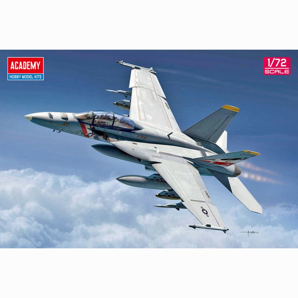 【新製品】12567 ボーイング F/A-18F スーパーホーネット VFA-2 バウンティ・ハンターズ