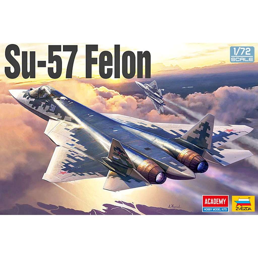 【新製品】12572 1/72 ロシア空軍 スホーイ Su-57 フェロン