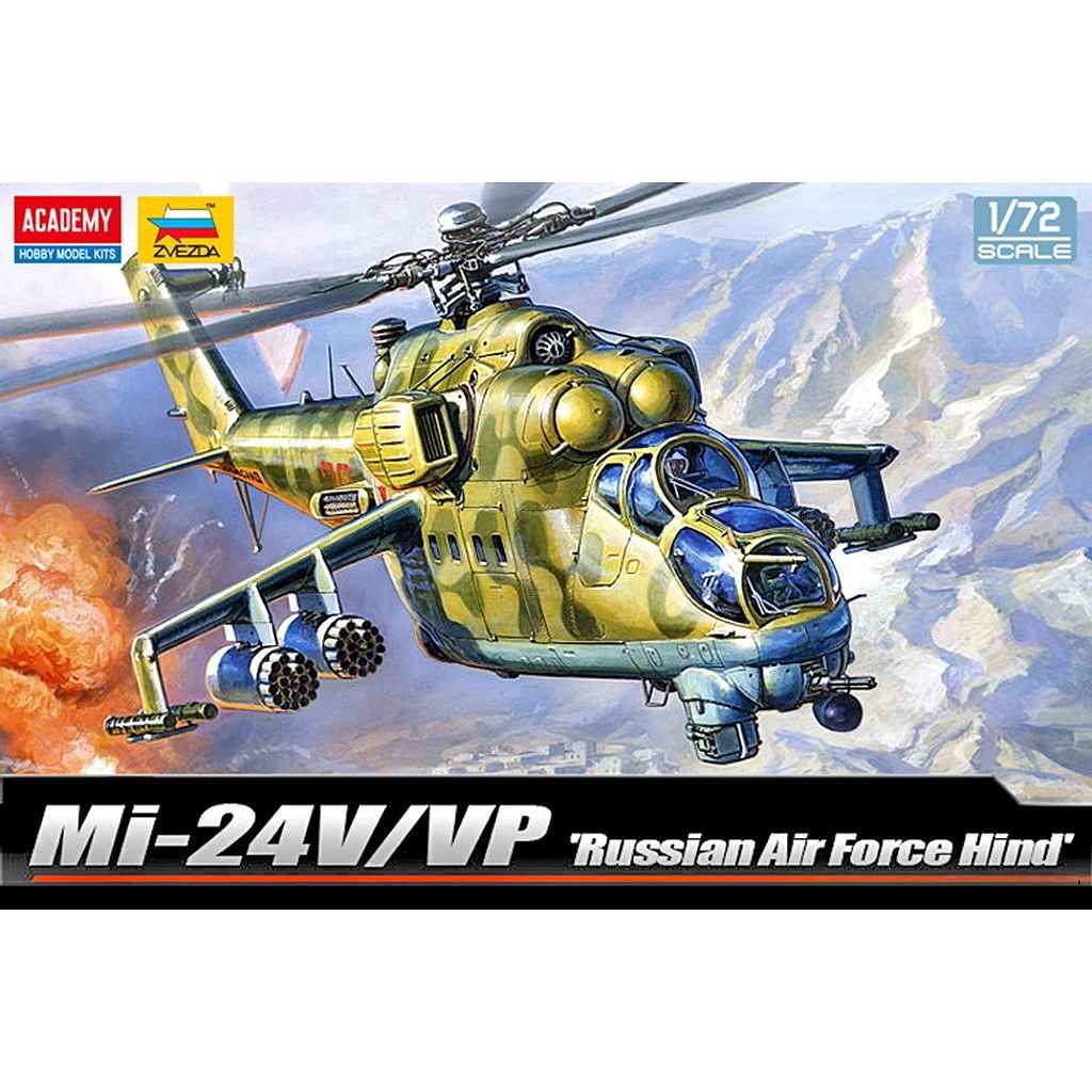 【新製品】12523 1/72 ロシア ミル Mi-24V/VP ハインド