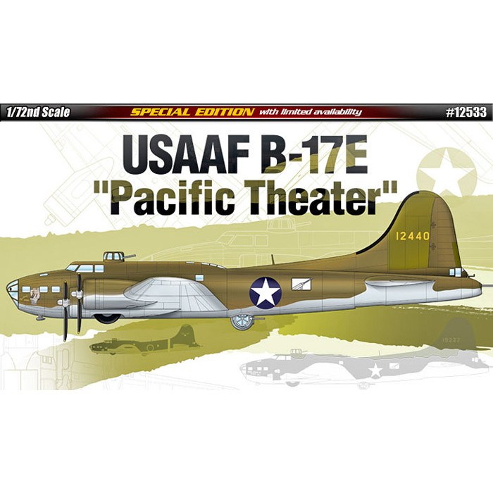 【再入荷】12533 ボーイング B-17E フライングフォートレス パシフィックシアター