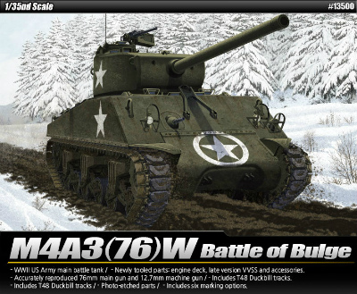 【新製品】13500)M4A3(76)W シャーマン バトル・オブ・バルジ
