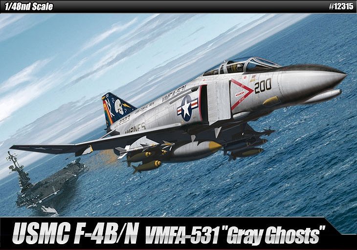 【新製品】12315)アメリカ海兵隊 F-4B/N ファントムＩＩ VMFA-531 グレイゴースツ