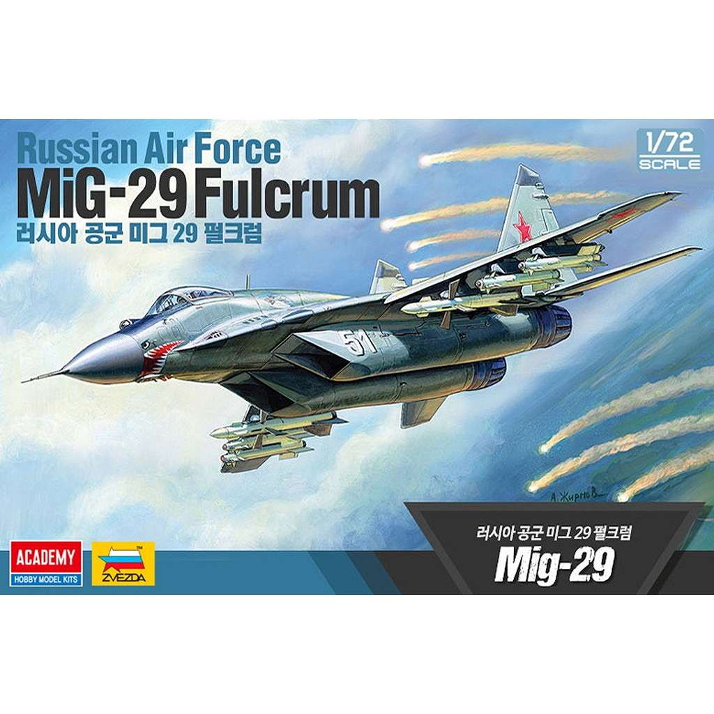 【新製品】12552 1/72 ロシア空軍 ミグ MiG-29 フルクラム