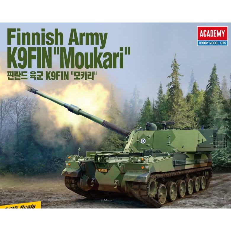 【新製品】13519 フィンランド陸軍 K9FIN 155mm自走榴弾砲 Moukari