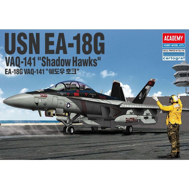 【新製品】12560 ボーイング EA-18G グラウラー VAQ-141 シャドウホークス