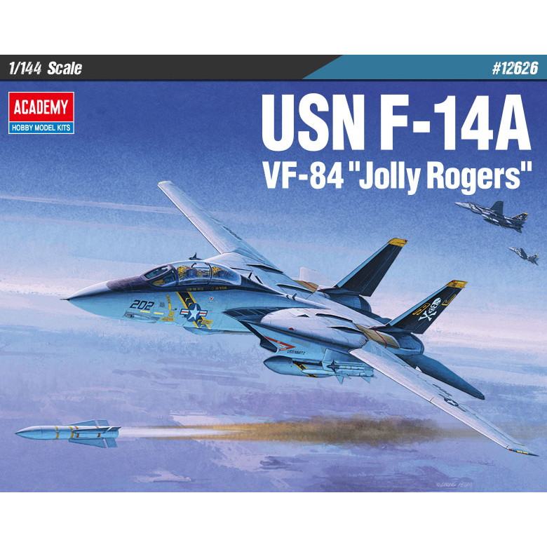 【再入荷】12626 アメリカ海軍 F-14Aトムキャット VF-84 ジョリー・ロジャース