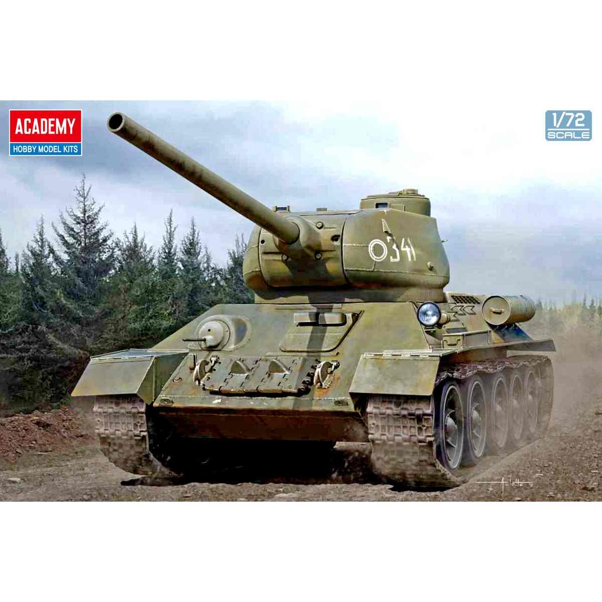 【新製品】13421 1/72 T-34-85中戦車