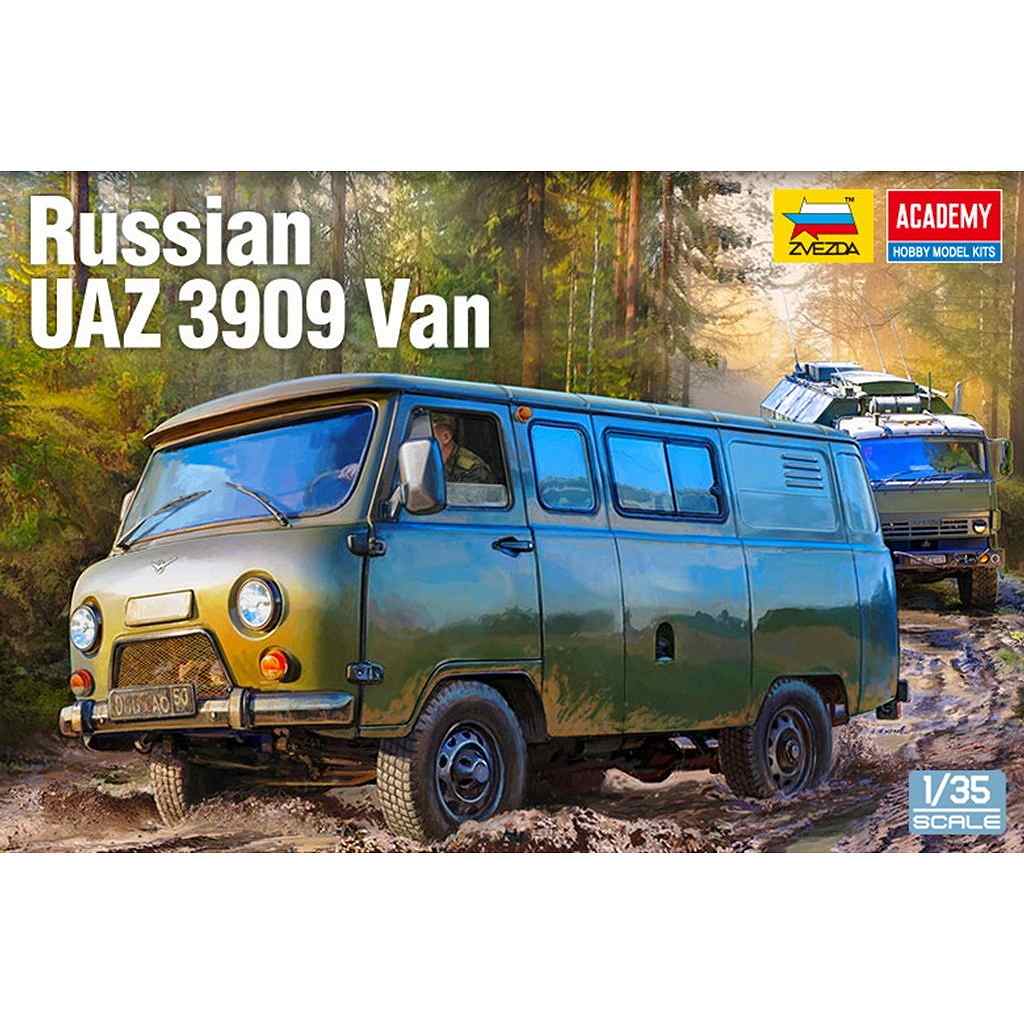 【新製品】13552 1/35 ロシア UAZ 3909 バン