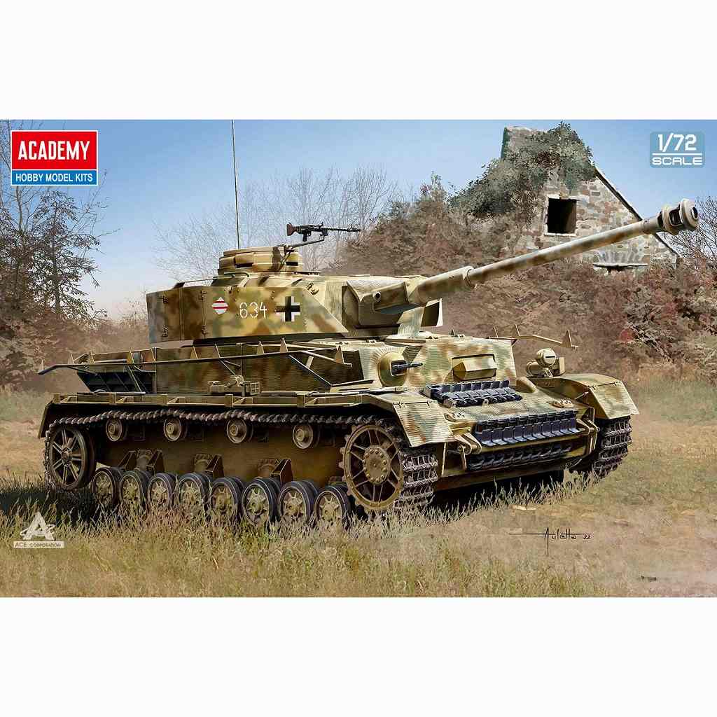 【再入荷】13432 1/72 IV号戦車H型