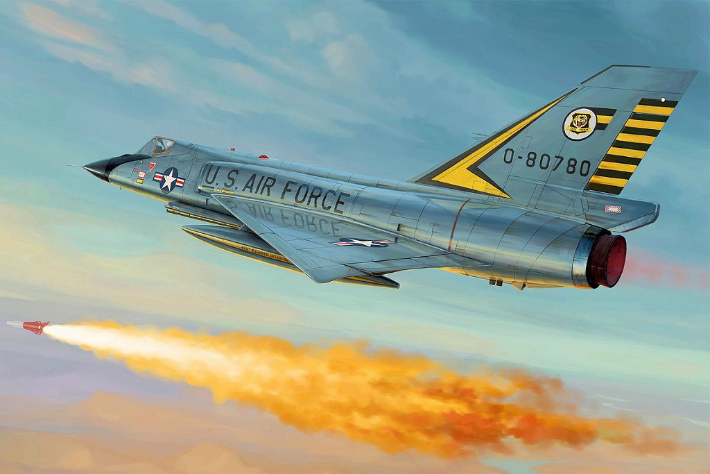 【新製品】01682)アメリカ空軍　F-106A　デルタダート