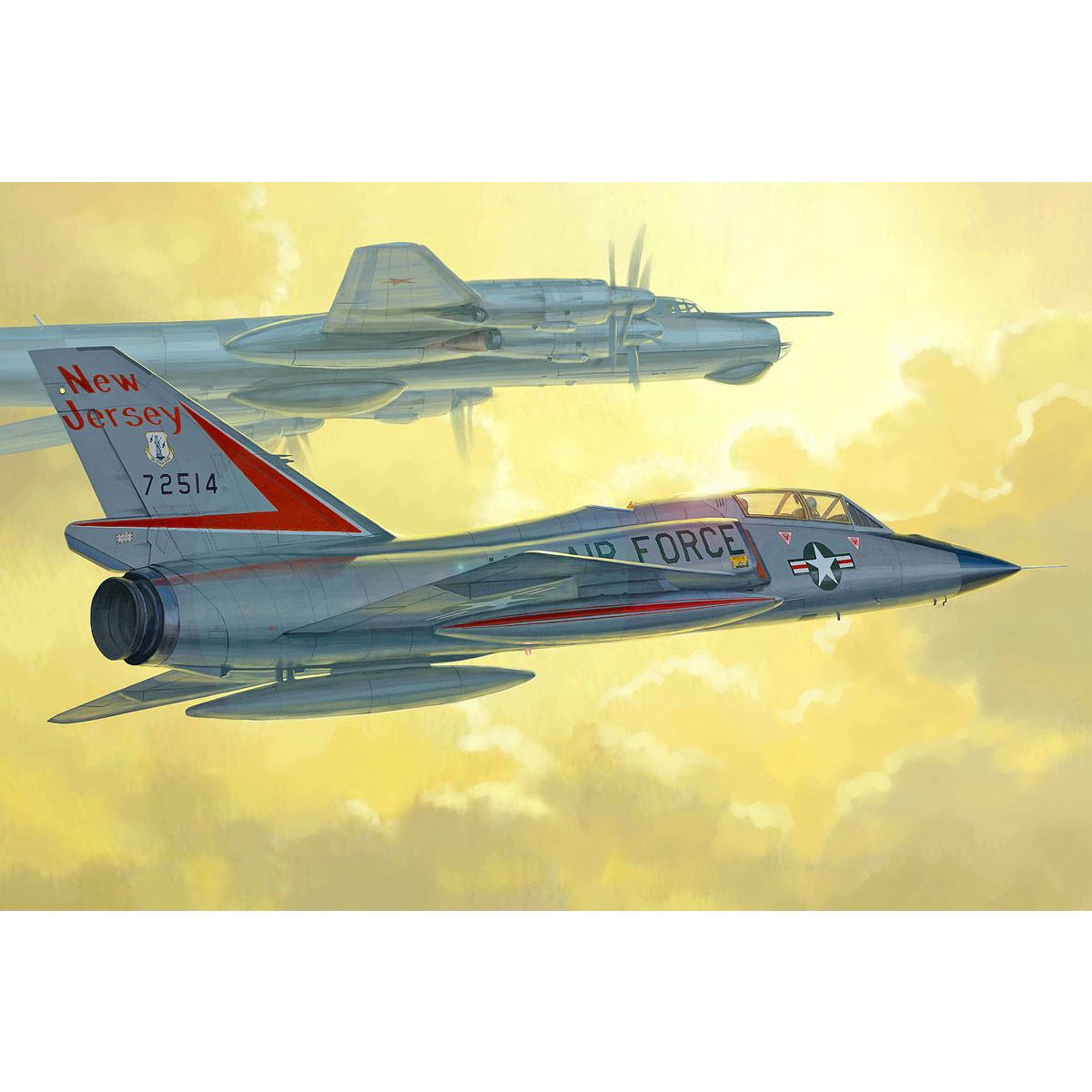 【新製品】01683 アメリカ空軍 F-106B デルタダート