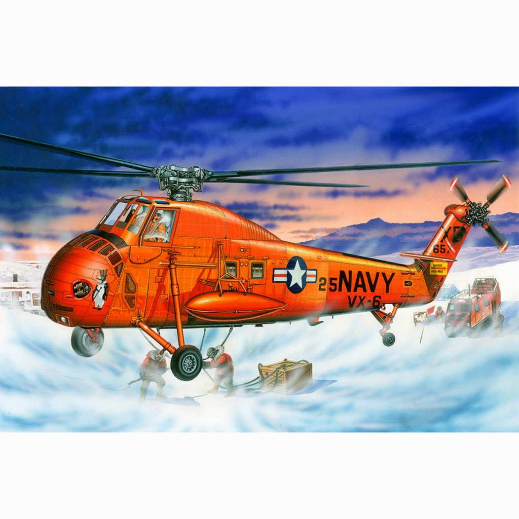【新製品】02886 アメリカ海軍 シコルスキー UH-34D シーホース 海上自衛隊機デカール付属