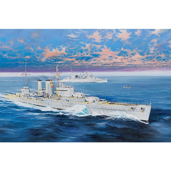 【新製品】05350 イギリス海軍 重巡洋艦 HMS エクセター